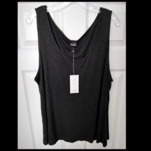 Eileen Fisher Scoop Neck Sleeveless Tank Top